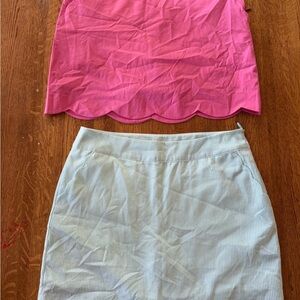 Vineyard Vines Scalloped Performance Golf Skorts (2-Pack) – Size 6